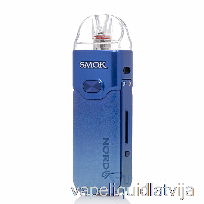 Smok Nord Gt 80w Pod System Blue Gradient Leather Vape Liquid